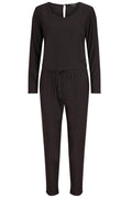 Alma Ls Jumpsuit | Black