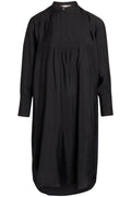 Callum Volume Dress | Black
