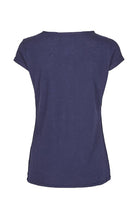 Mos Mosh - T-shirt - Troy Tee SS (Navy)