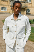 Alfea Ramie Jacket  |  Ecru
