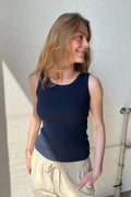 Mimi Top |  Navy
