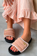 Stories Suede Slippers |  Biscuit