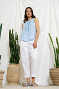 Raffaella Pants | White
