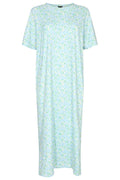 Alma T-Shirt Dress | Baby Blue Flower