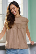 Amilla Lace Top | Frappe