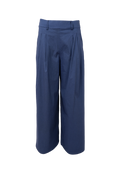 Davina Wideleg Pant | Dk Denim Melange