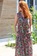 Flora Summer Dress | Pink Dahlia