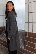 Keira Long Cardigan | Grey