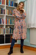Luna Pleat Tunic Dress | Marigold