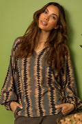 Nadine Blouse | Grey