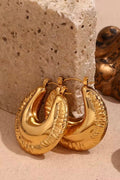 Edie Hoops | Gold