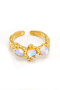 Trio Moon Ring | Gold