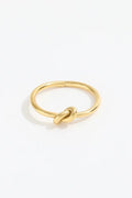 Infinity Knot Ring | Gold