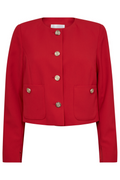 Vola Crop Cocktail Jacket 30237 | Flame