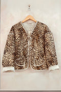 Leo Heart Bow Jacket | Beige