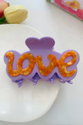 Love Hair Claw | Purple