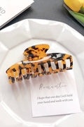Alexina Hair Claw | Brown