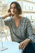 Adney Blouse 205436 | Moonbeam Black