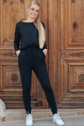 Alma Pants (Fleece) | Black