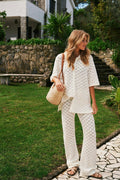 Sette Crochet Blouse | Off White
