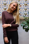 Vivi Ls Pullover | Brown