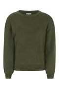 Melissa Ls Knit |  Dark Olive