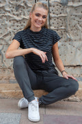 Alma Pants (Fleece) | Dark Grey