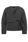 Fia Quilt Jacket | Black