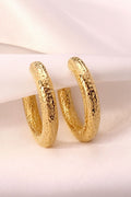 Honey Hammer Hoops | Gold