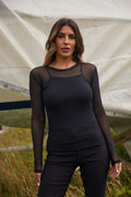 Nola Mesh | Black