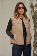 Rowe Teddy Waistcoat |  Savannah Tan