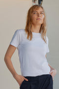 Lulu Classic U Tee |  White