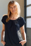 Daisy Bubble Tee | Black