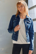 Molly Jacket |  Dark Blue Denim