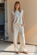 Tini Wide Pants |  Creme