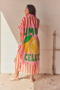 Lemonciello Shirt Dress | Orange