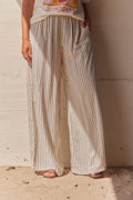 Striped Pants P9938  | Blue
