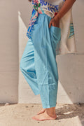 Cropped Pants Fy016  | Blue