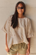 Mary Broderie Anglaise Top | Bluse fra Atelier C