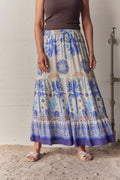 Patterned Ponyo Skirt | Purple