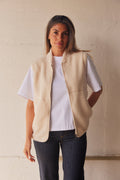 Ada Waistcoat |  Creme