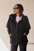 Bamie Teddy Zip |  Black