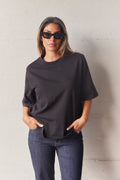 Kanna Box Tee |  Black