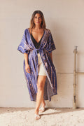 Kauai Kimono | Navy nude