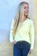Allie Alpaca Knit | Yellow