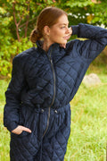 Lolly Quilt Jumpsuit |  Navy