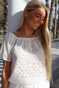 Rebekka Ss Blouse | White