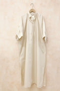 Poplin Robe | Beige