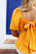 Pi Ss Blouse | Orange