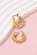 Coral Reef Hoop | Gold